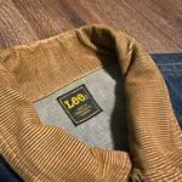 1970s Lee Ducks Unlimited Denim Jacket with Embroidered Patches Yellow Collar Ma - Picture 6 of 8